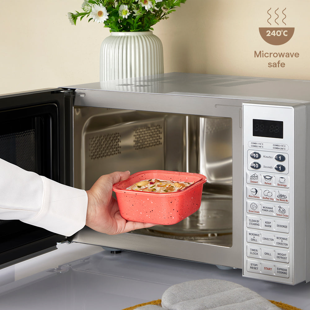 Colors Kube Pink Square Klip N Store 320 ml