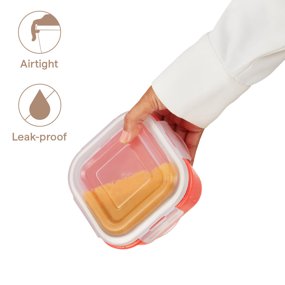 Colors Kube Pink Square Klip N Store 520 ml