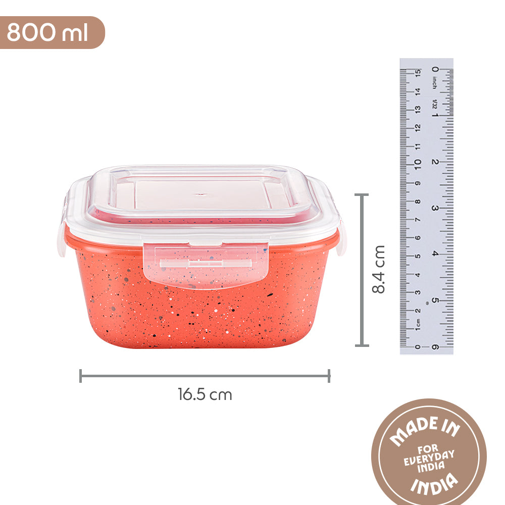 Colors Kube Pink Square Klip N Store 800 ml