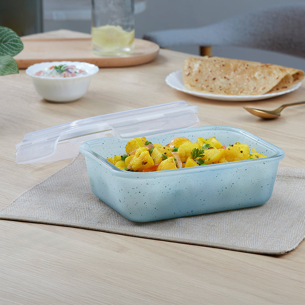 Colors Blue Rectangle Klip N Store