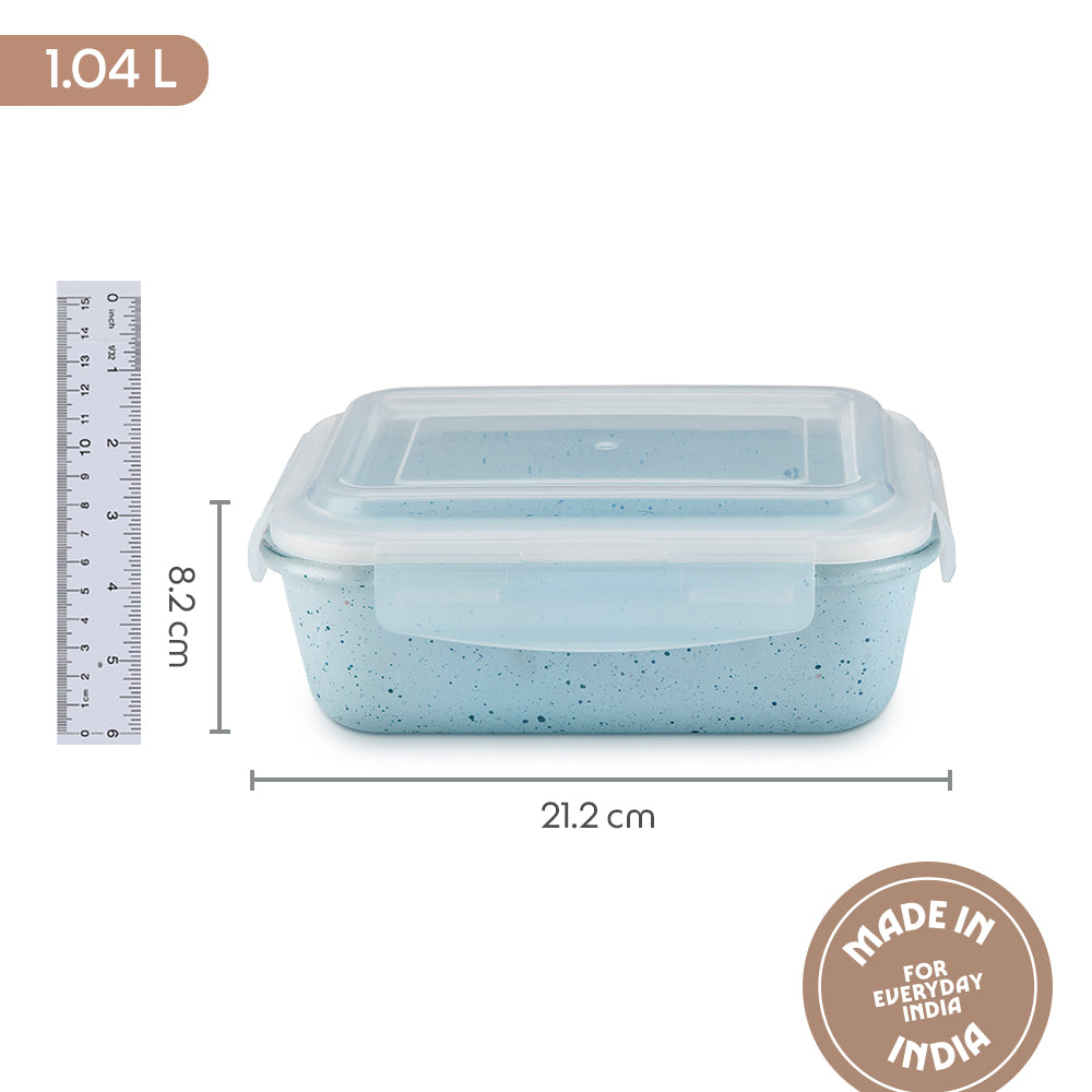 Colors Blue Rectangle Klip N Store