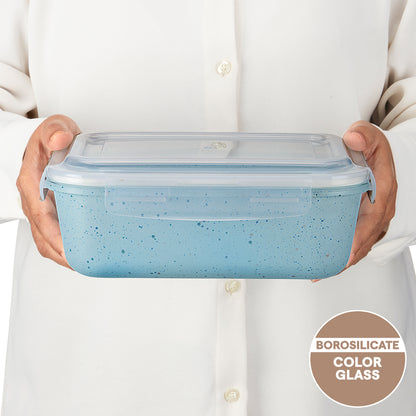 Colors Blue Rectangle Klip N Store