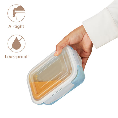 Colors Blue Rectangle Klip N Store