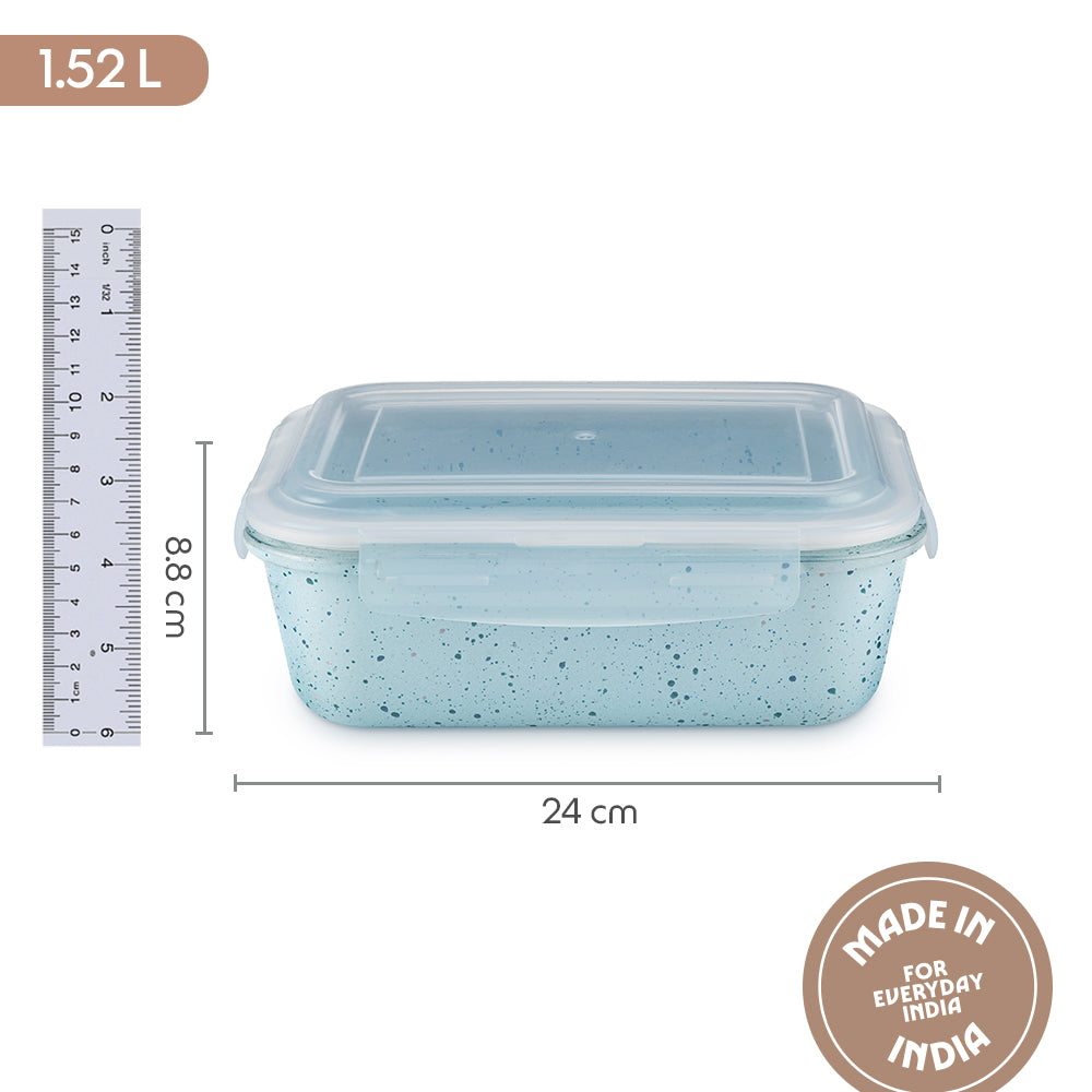 Colors Blue Rectangle Klip N Store