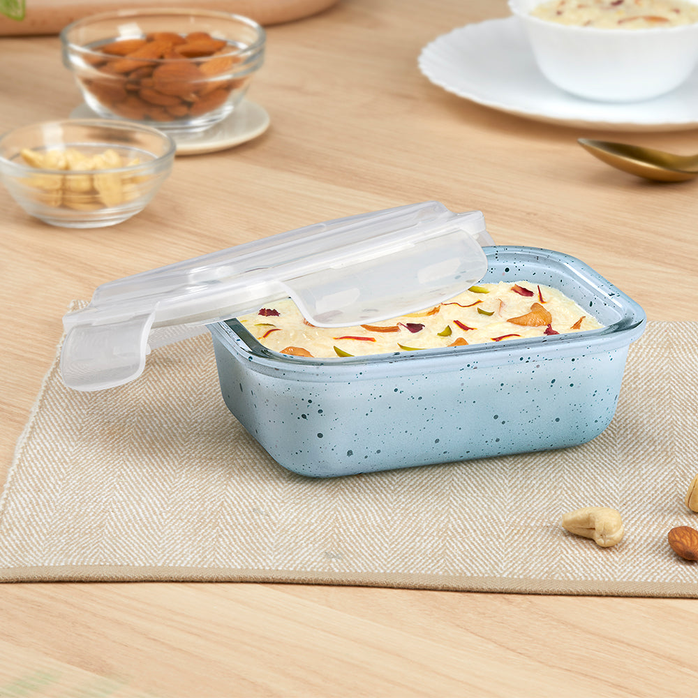 Colors Kube Blue Rectangle Klip N Store