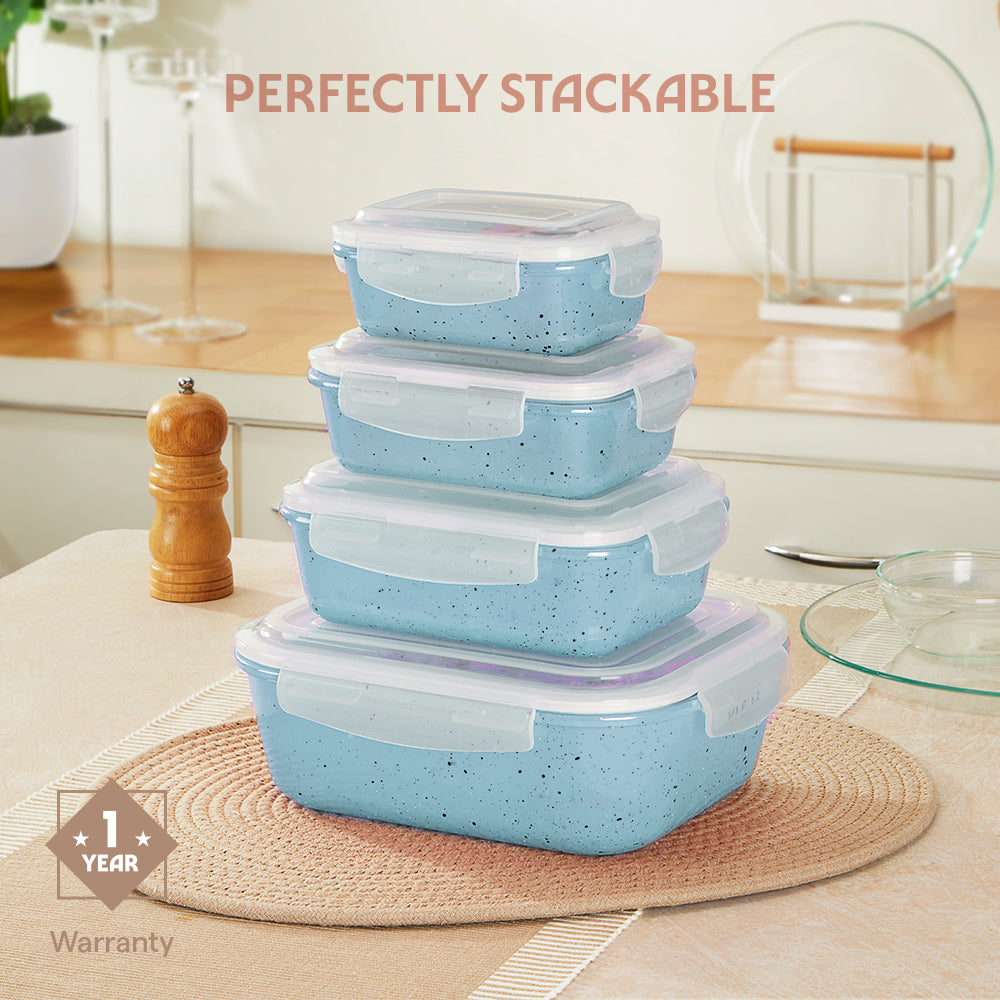 Colors Kube Blue Rectangle Klip n Store