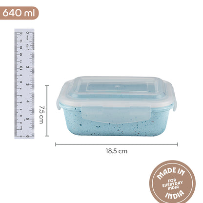 Colors Kube Blue Rectangle Klip N Store