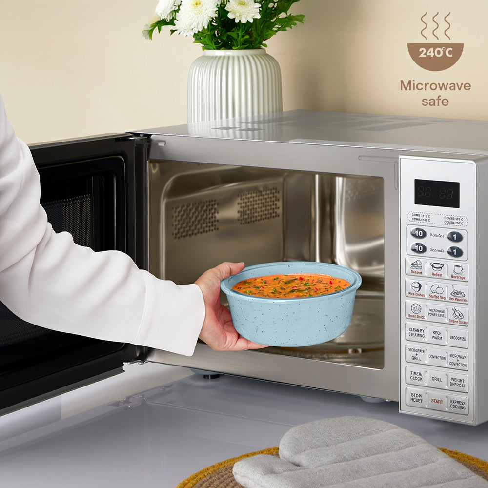 Colors Kube Blue Round Klip N Store