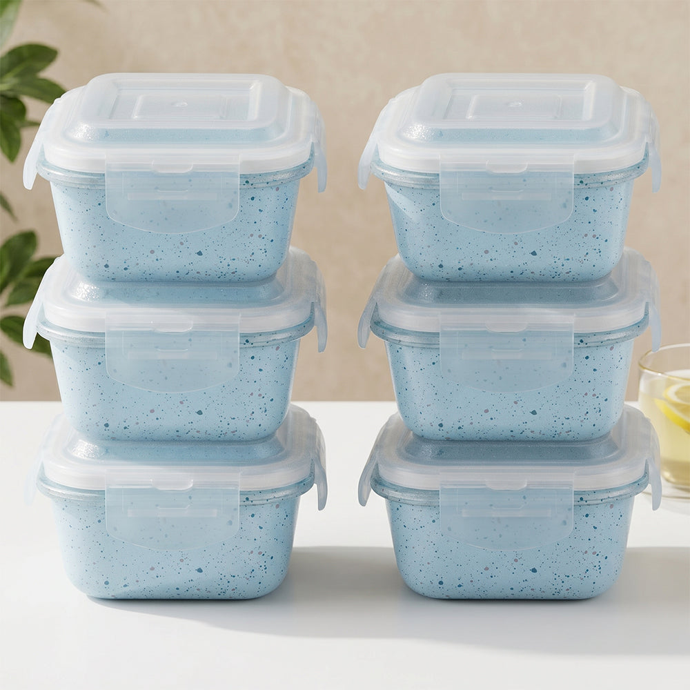 Colors Blue Square Klip n Store Set