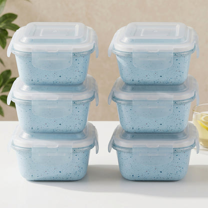 Colors Blue Square Klip n Store Set