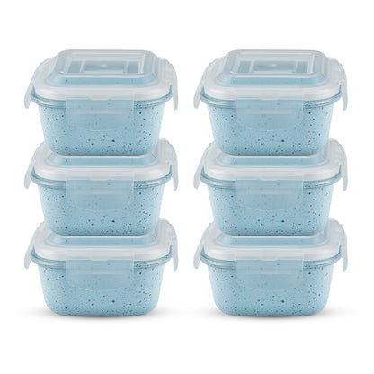 Colors Blue Square Klip n Store Set