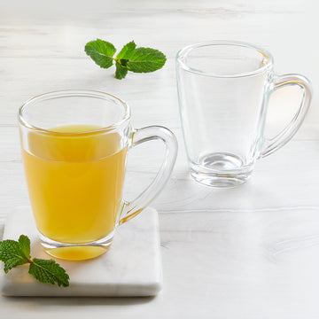 Borosil Serene Mug Set of 2, 195 ml