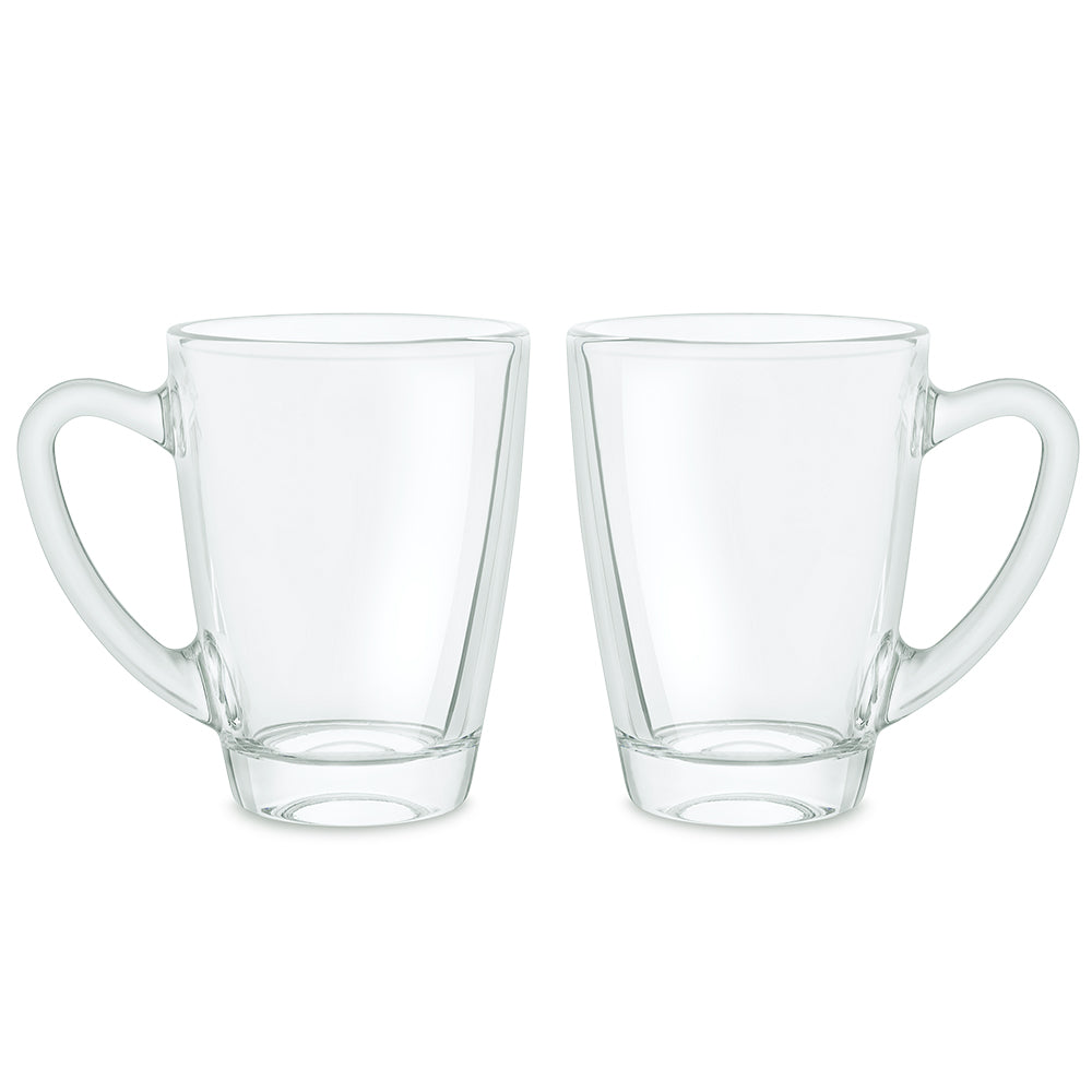 Borosil Serene Mug Set of 2, 195 ml