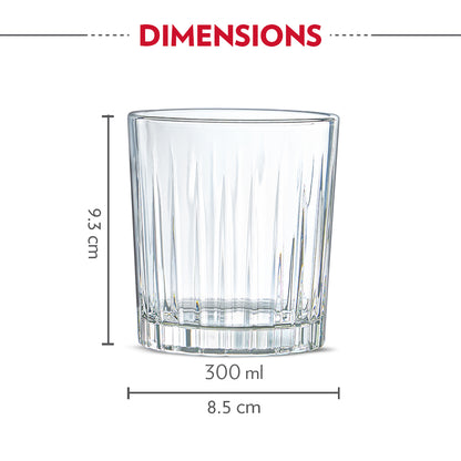 Borosil Noble Whiskey Glass Set