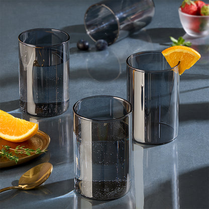 Borosil Midnight Glass Tumbler, Medium