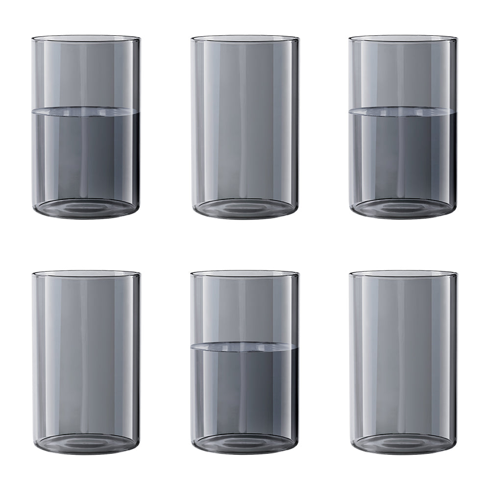 Borosil Midnight Glass Tumbler, Medium