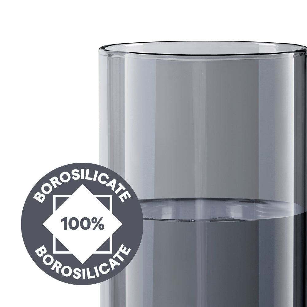 Borosil Midnight Glass Tumbler, Large