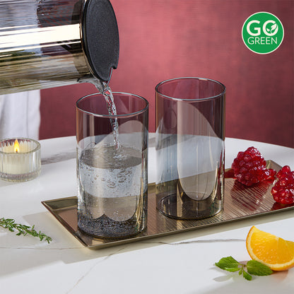 Borosil Midnight Glass Tumbler, Large
