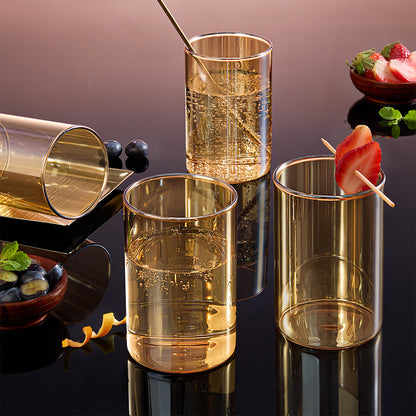 Borosil Sunset Glass Tumbler, Medium