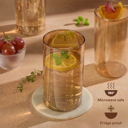 Borosil Sunset Glass Tumbler, Large