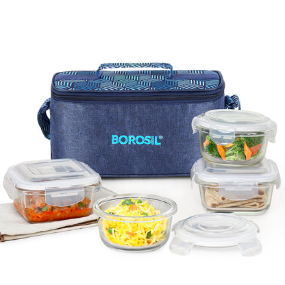FoodLuck Universal Glass Lunch Box