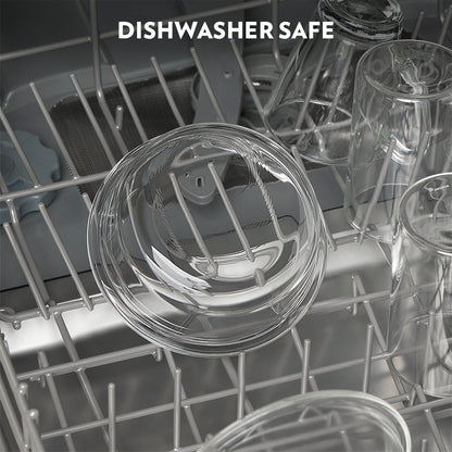 Borosil Steller Black Lunch Bag, Round x 2 (Tall)