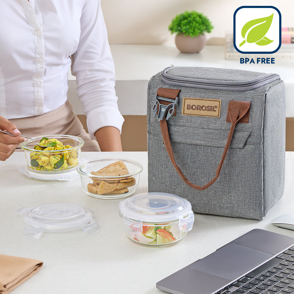 Borosil Pro Lunch Box Set