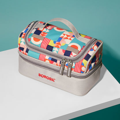 Universal Glass Lunchbox, Kube Pink