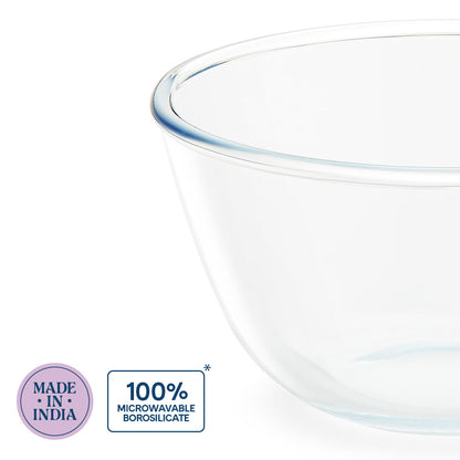 Larah Everyday Glass Bowls, 750ml
