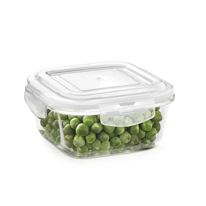 Larah Glass Klip n Store, Square Container