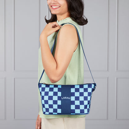 Larah Colormate Daisy Universal Lunch Box, Blue