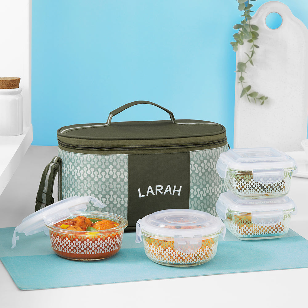 Larah Gracia Glass Lunchbox