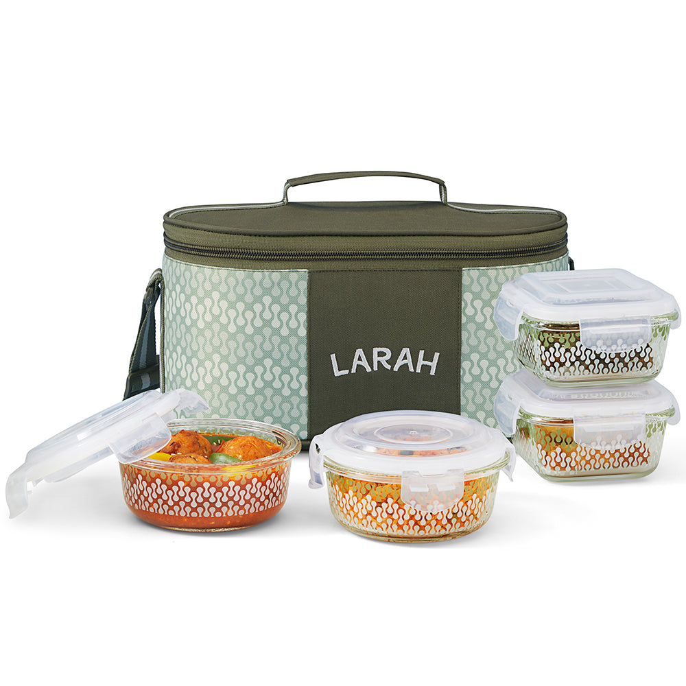 Larah Gracia Glass Lunchbox