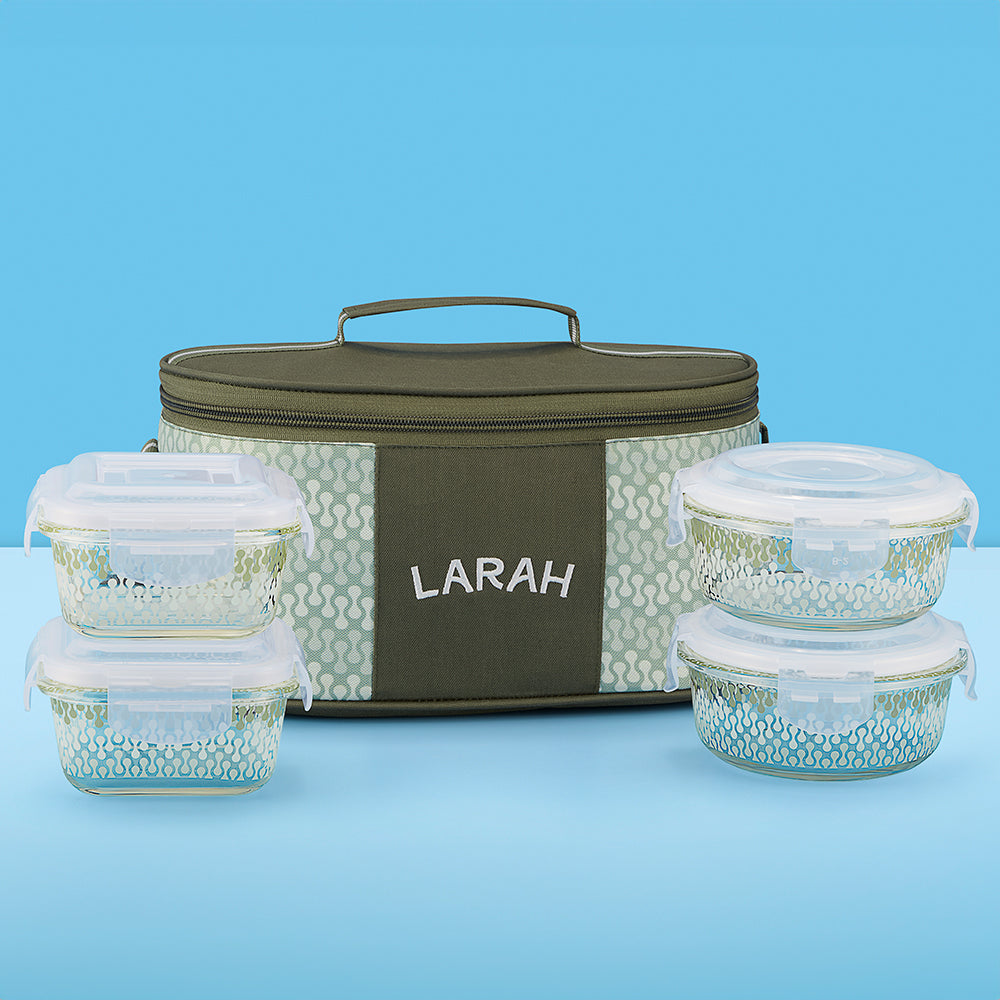 Larah Gracia Glass Lunchbox