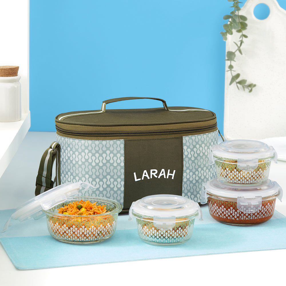 Larah Gracia Fusion Glass Lunchbox