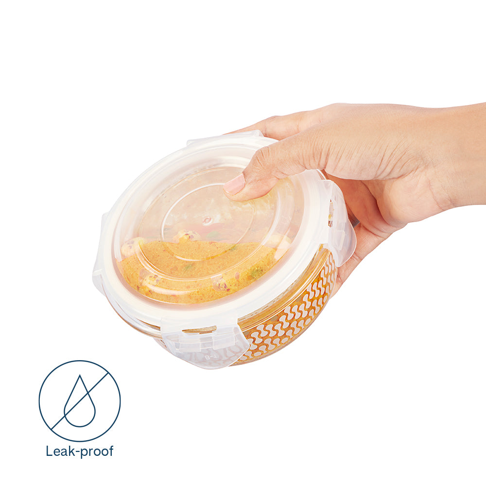 Larah Gracia Fusion Glass Lunchbox