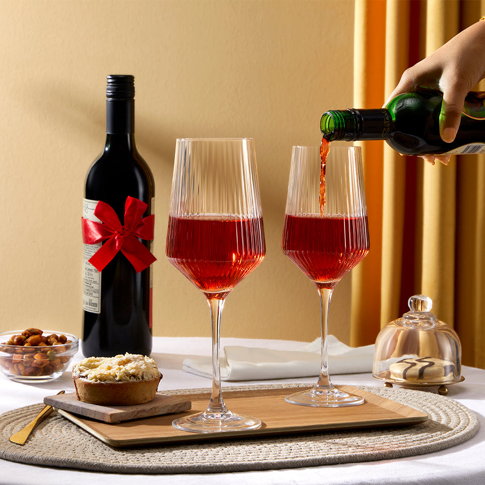 Diamond Wine Glass, Set of 2