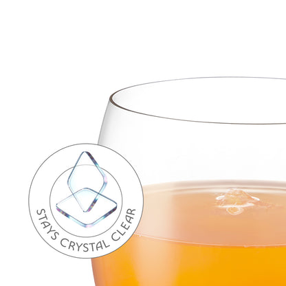 Bliss Glass Tumbler Set, Yellow