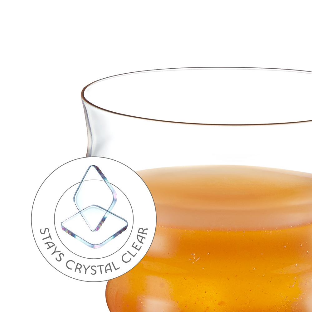 Diana Glass Tumbler Set, Orange