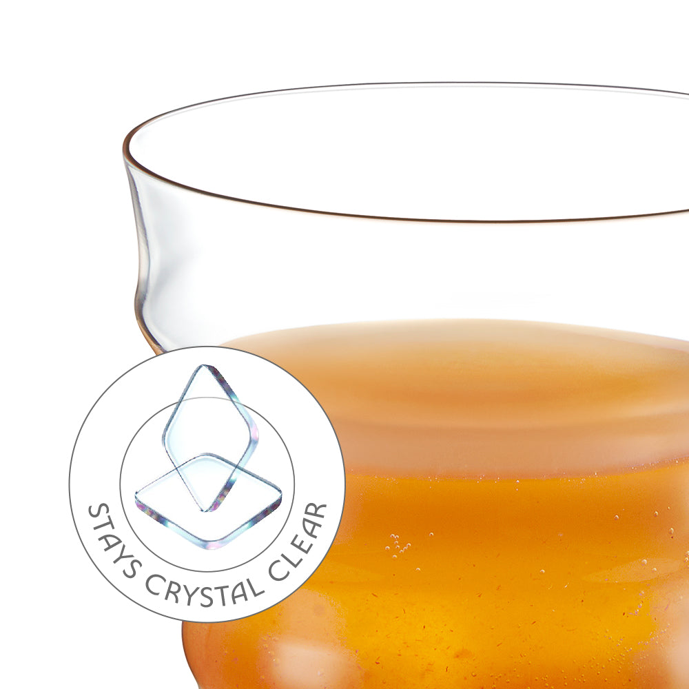 Diana Glass Tumbler Set, Orange