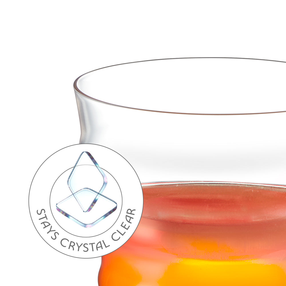 Diana Glass Tumbler Set, Red