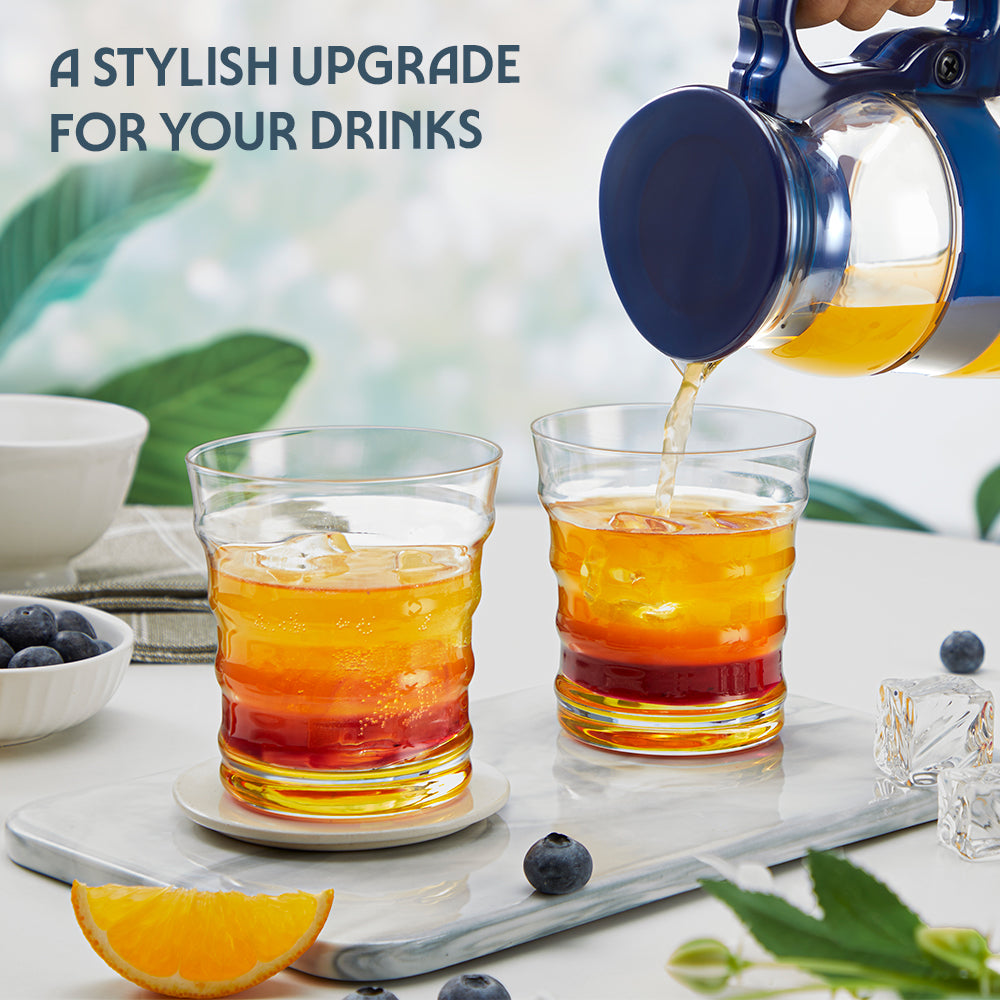 Diana Glass Tumbler Set, Yellow