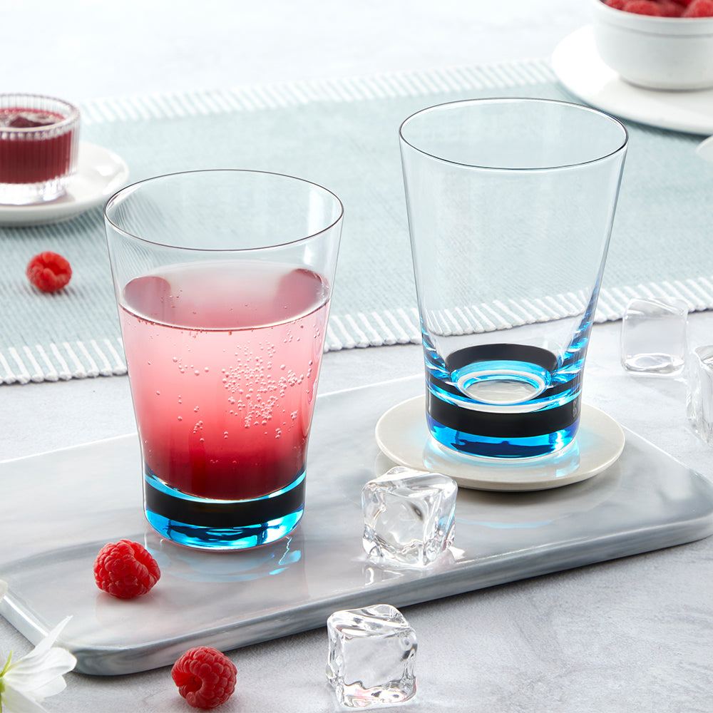 Orra Glass Tumbler Set, Blue