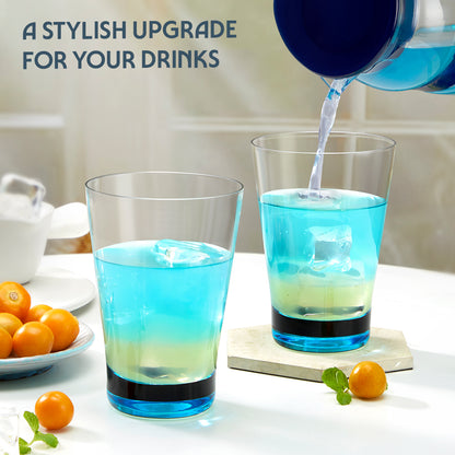 Orra Glass Tumbler Set, Blue