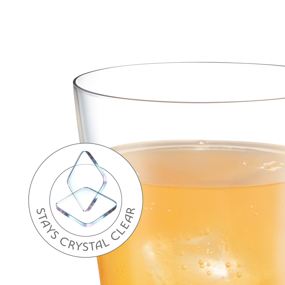 Orra Glass Tumbler Set, Orange