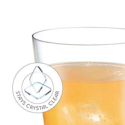 Orra Glass Tumbler Set, Orange