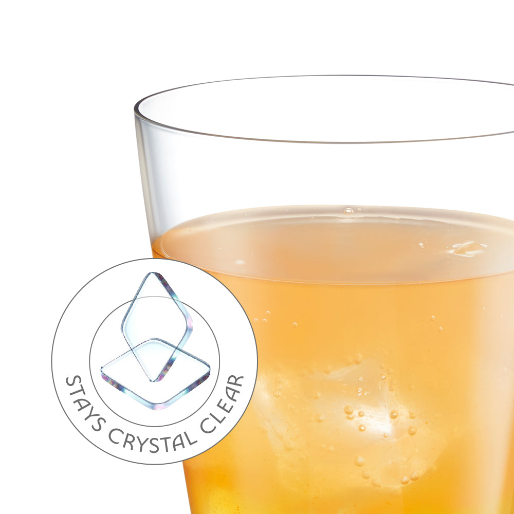 Orra Glass Tumbler Set, Orange