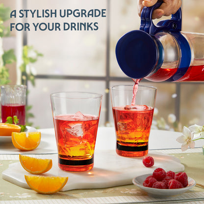 Orra Glass Tumbler Set, Orange