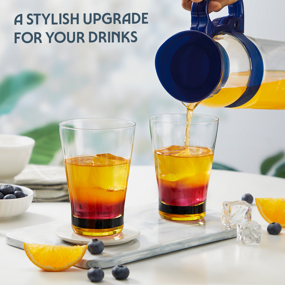 Orra Glass Tumbler Set, Yellow