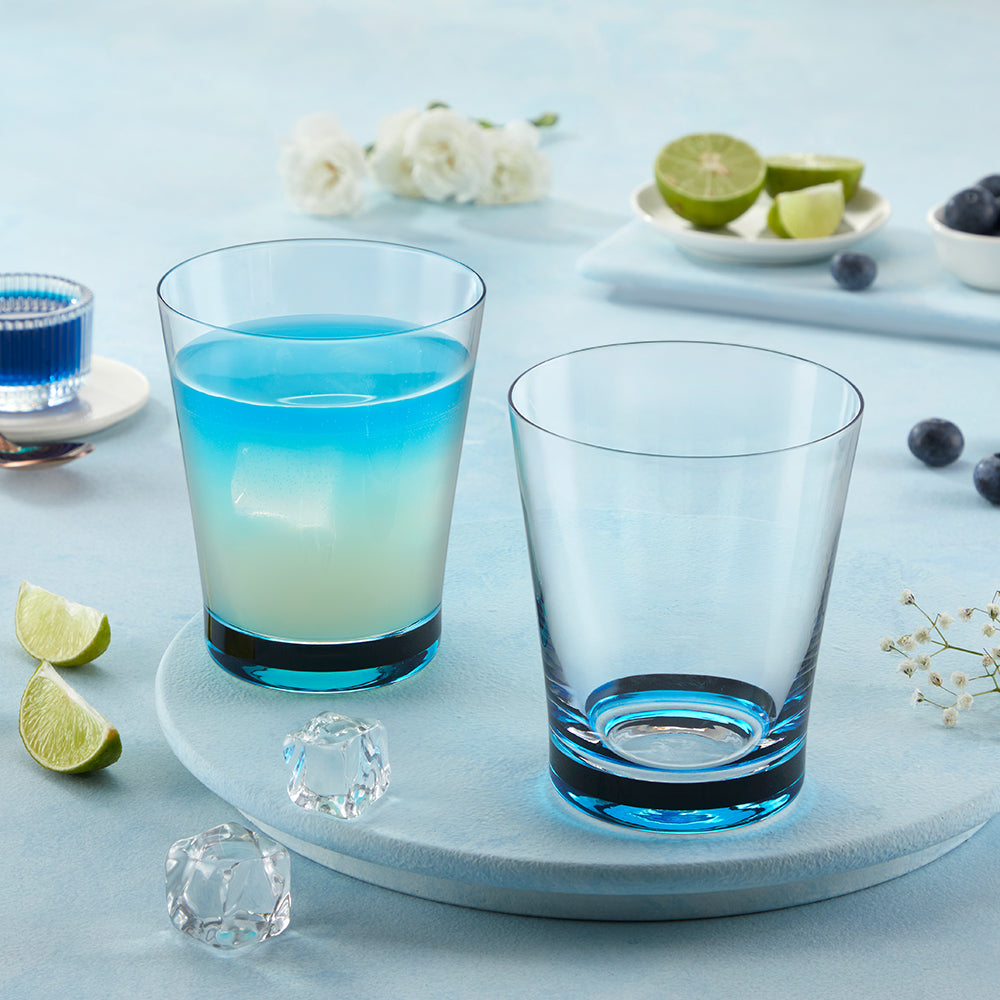 Orra Glass Tumbler Set, Blue